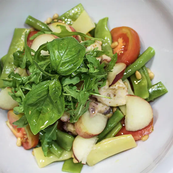 insalata verde vegetariana byron ristorante bergamo